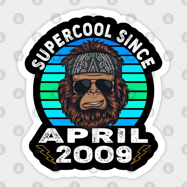 Supercool Since April 2009 Sticker by ThanhNga